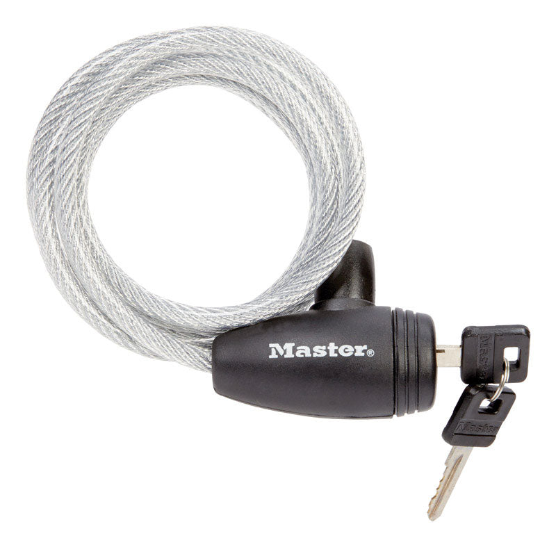 Master Lock 5/16 in. D X 60 in. L Vinyl Coated Steel Locking Cable