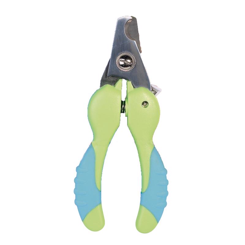 u-groom Blue/Green Cat/Dog Nail Trimmer
