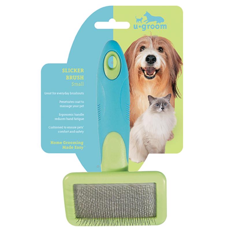 UGroom Blue Cat/Dog Slicker Brush