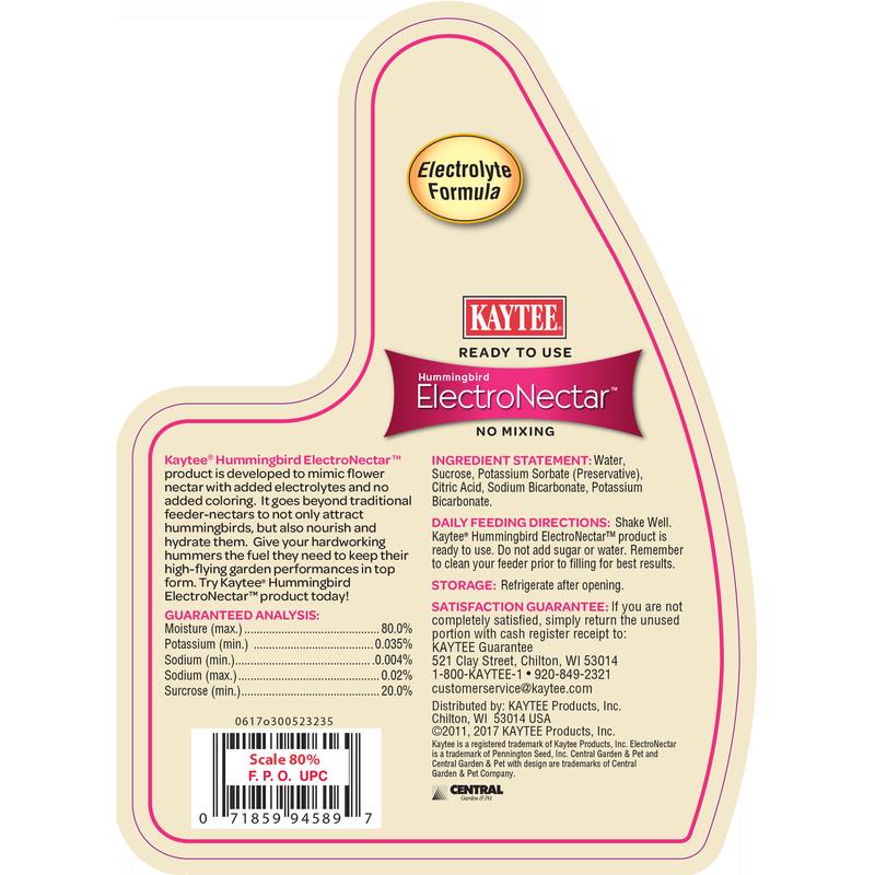 Kaytee ElectroNectar Nectar 64 oz