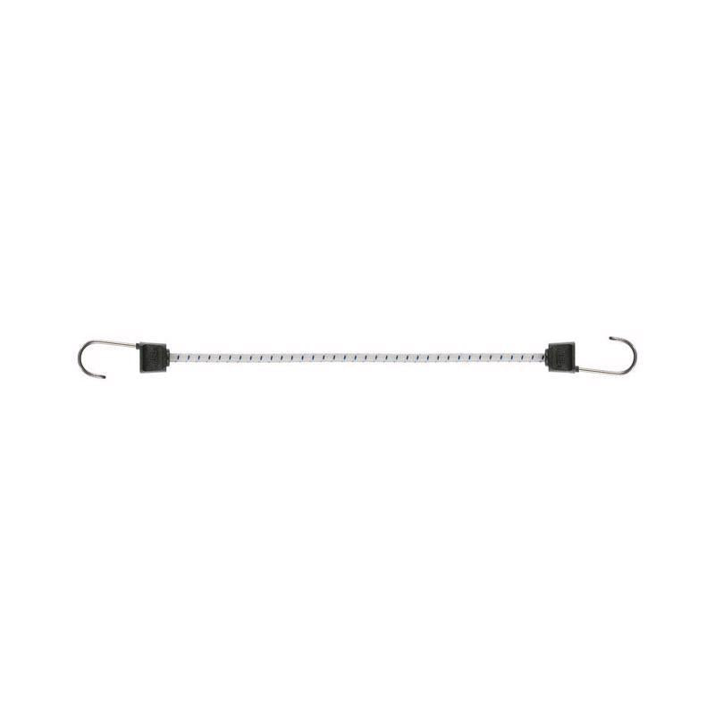 Keeper Twin Anchor White Bungee Cord 18 in. L X 0.315 in.