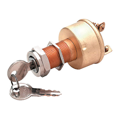 Seachoice Ignition Starter Switch Heavy Duty Brass