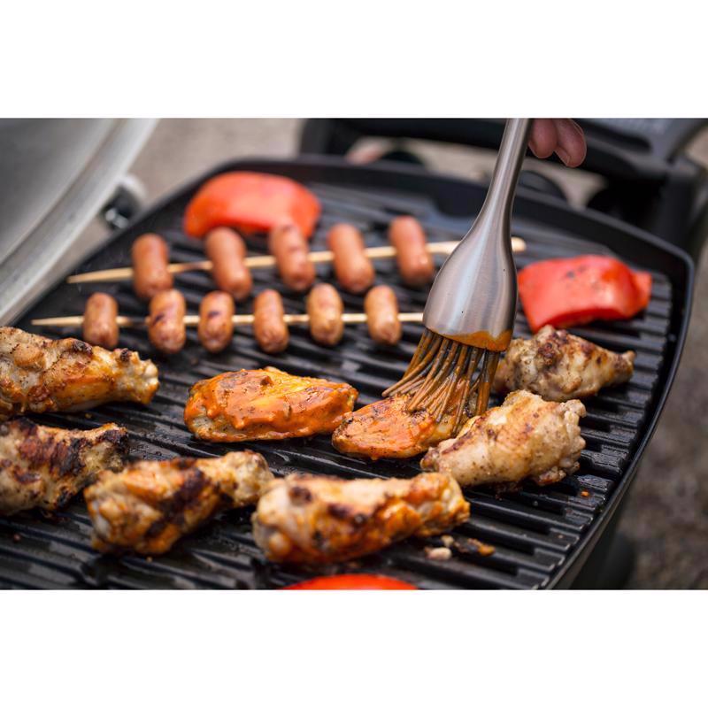 Weber Q1200 1 Burner Liquid Propane Grill Titanium