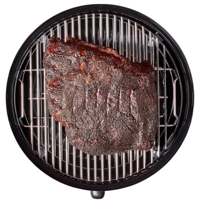 Weber Smokey Mountain Charcoal/Wood Bullet Smoker Black
