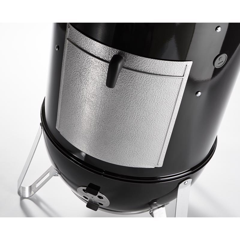 Weber Smokey Mountain Charcoal/Wood Bullet Smoker Black