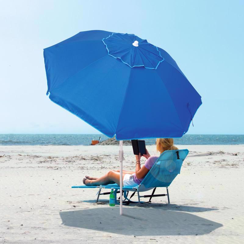 Rio 6.5 ft. Tiltable Assorted Beach Umbrella