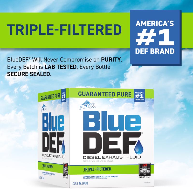PEAK BlueDEF Diesel Exhaust Fluid 2.5 gal