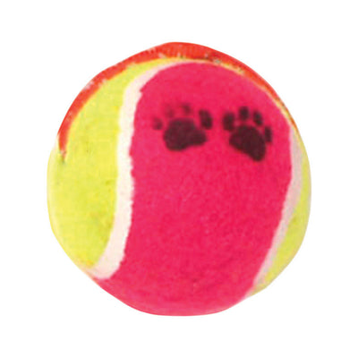 Boss Pet Digger's Multicolored Rubber Tennis Balls Pet Tennis Balls Large