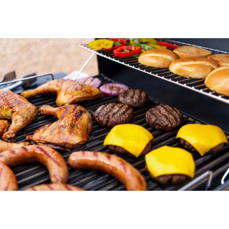 American Gourmet 25 in. Charcoal Grill Black