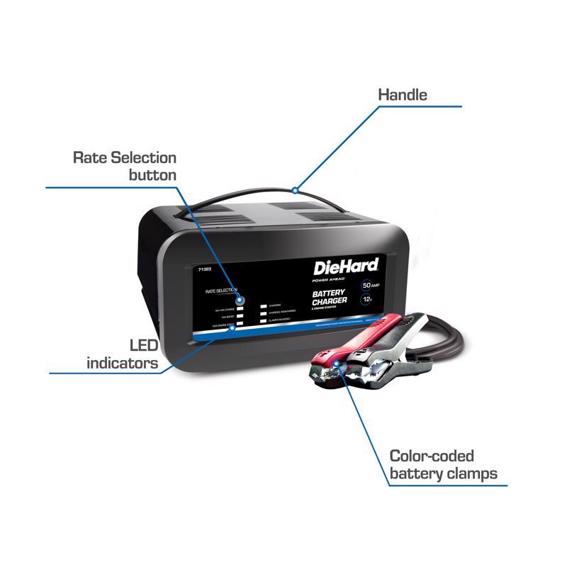DieHard Automatic 12 V 50 amps Battery Charger