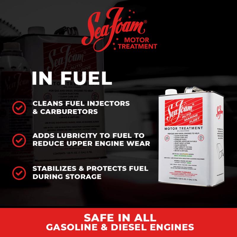 Sea Foam Gasoline/2 and 4 Cycle Engine Complete Fuel System Cleaner 1 gal
