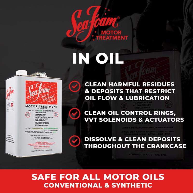 Sea Foam Gasoline/2 and 4 Cycle Engine Complete Fuel System Cleaner 1 gal
