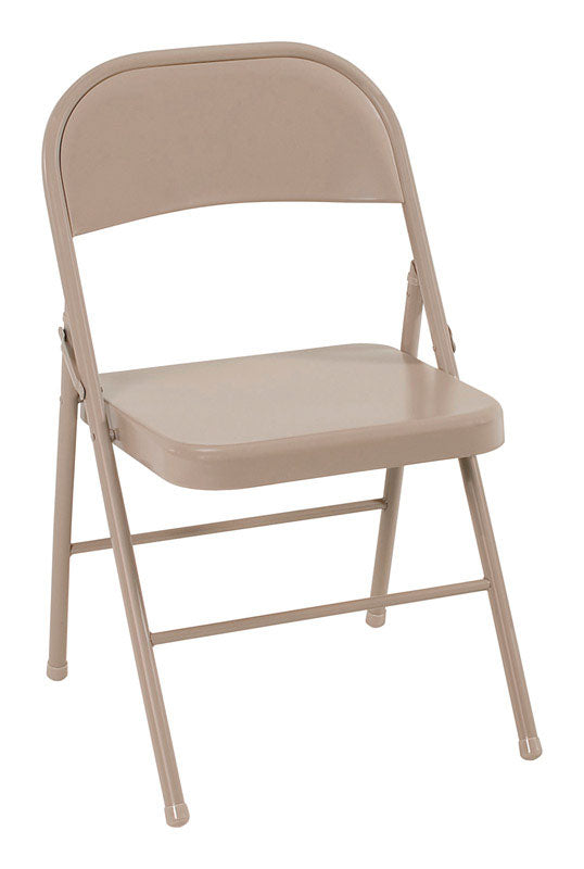 Cosco Antique Sand Metal Folding Chair