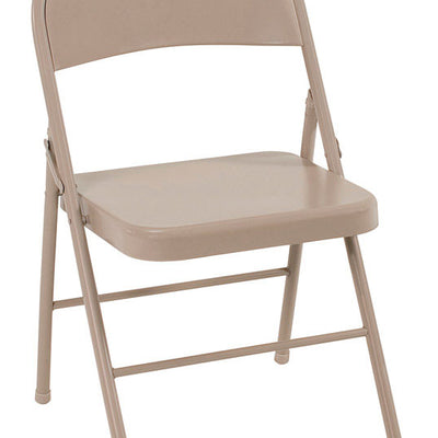 Cosco Antique Sand Metal Folding Chair