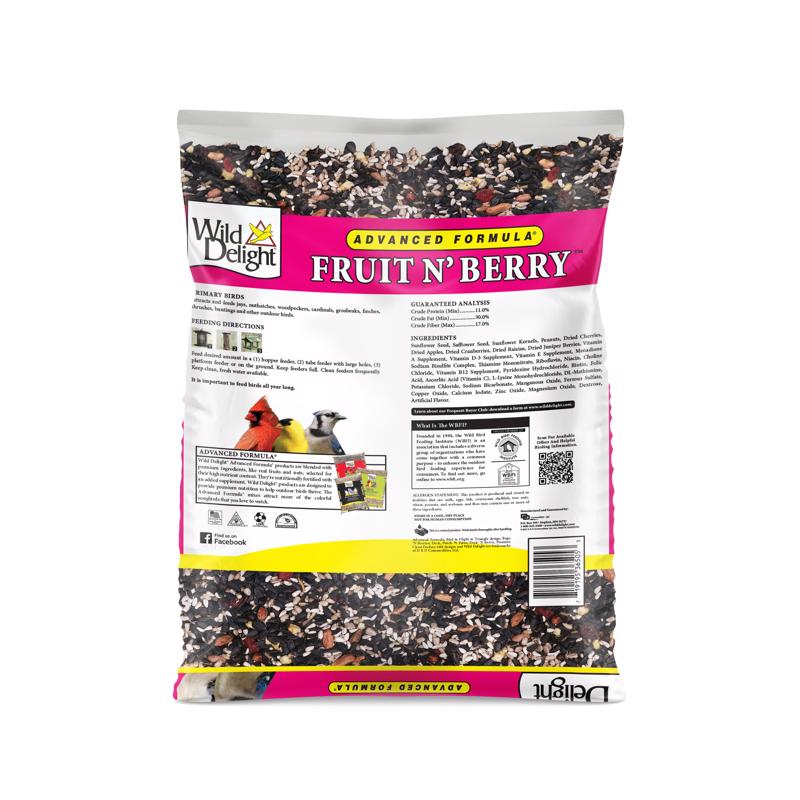 Wild Delight Fruit N Berry Wild Bird Food 5 lb