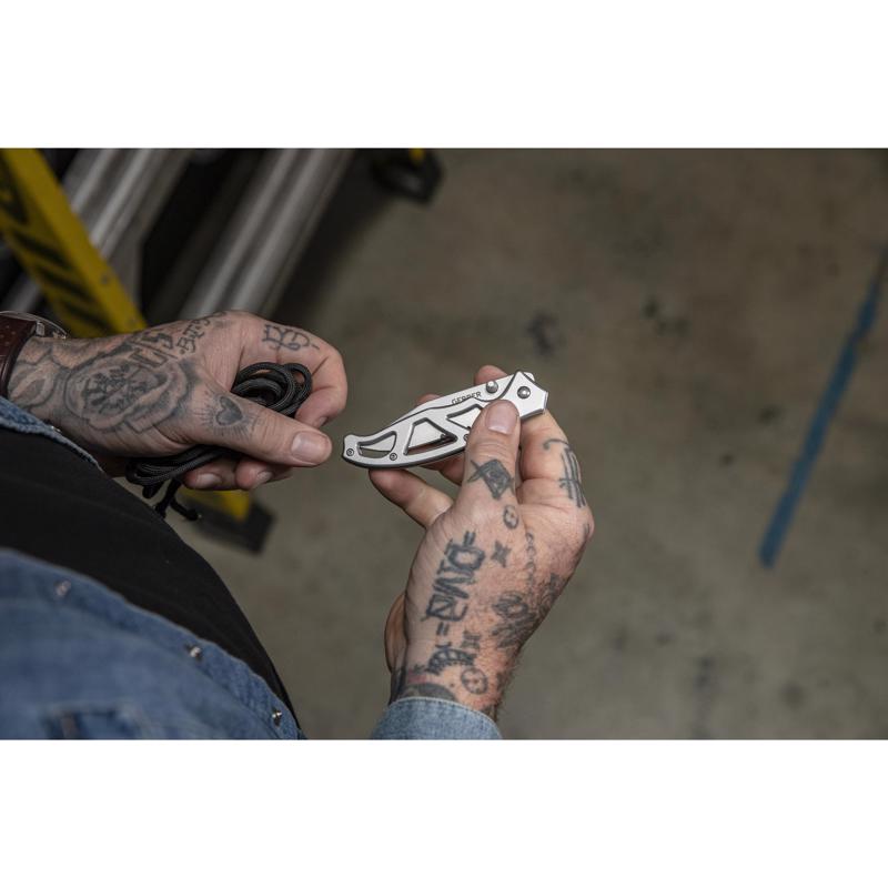 Gerber Paraframe I Silver High Carbon Stainless Steel > 6 in. Knife
