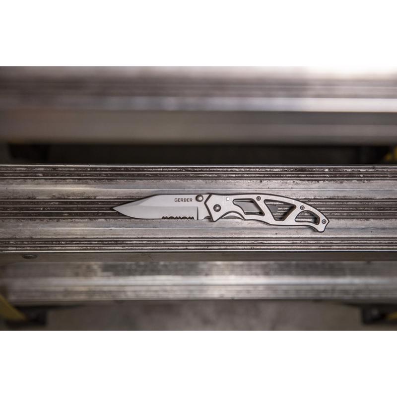 Gerber Paraframe I Silver High Carbon Stainless Steel > 6 in. Knife