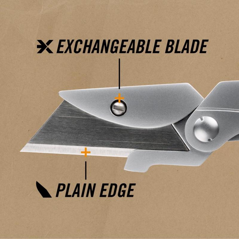 Gerber EAB Lite Silver Stainless Steel 5-6 in. Folding Knife