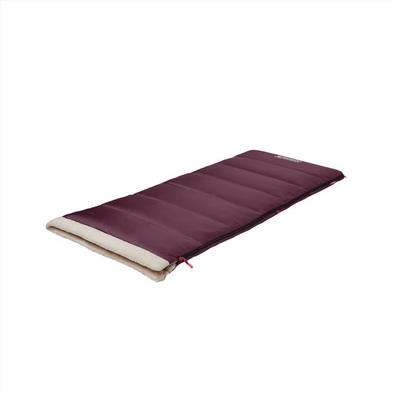 Coleman Autumn Glen Burgundy Sleeping Bag 2 in. H X 33 in. W X 75 in. L