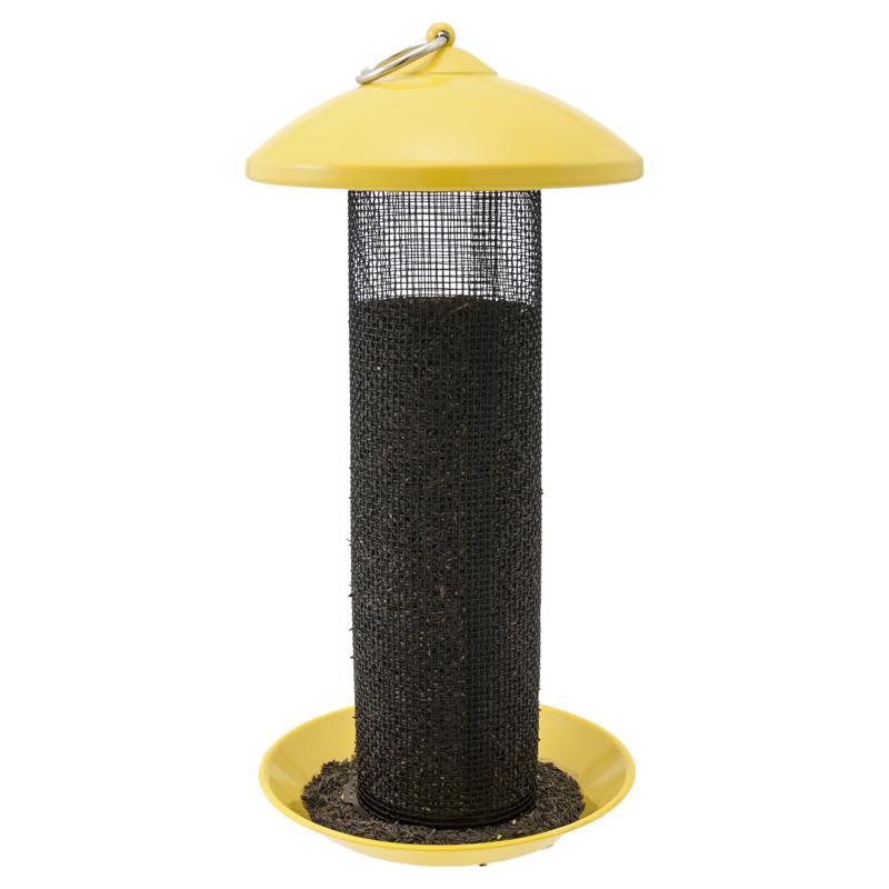 More Birds Finch 1.6 lb Steel Thistle Tube Bird Feeder