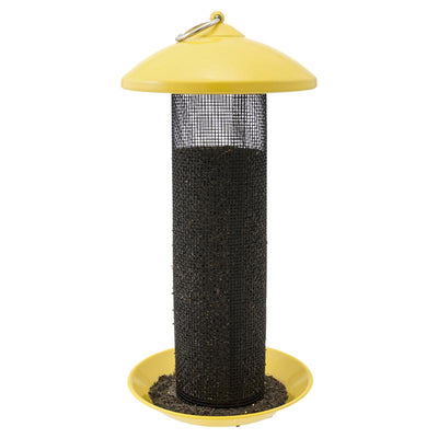 More Birds Finch 1.6 lb Steel Thistle Tube Bird Feeder