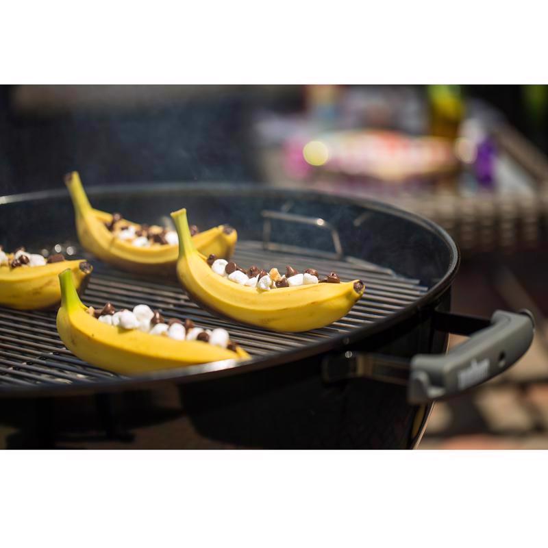 Weber 22 in. Original Kettle Premium Charcoal Grill Black