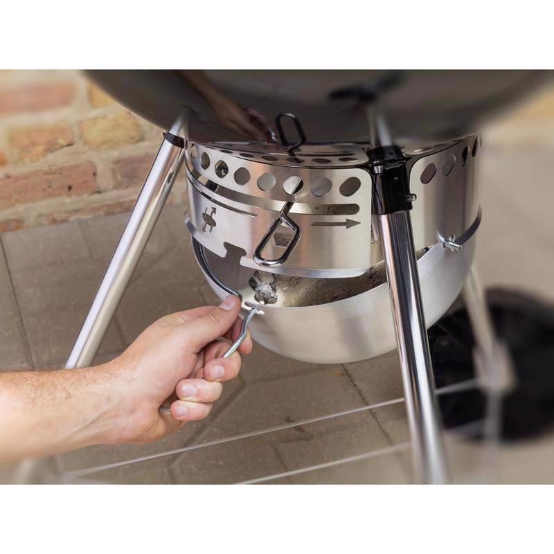 Weber 22 in. Original Kettle Premium Charcoal Grill Green