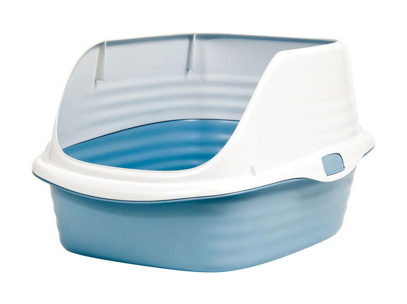 Arm & Hammer Plastic Multicolored Rimmed Litter Pan