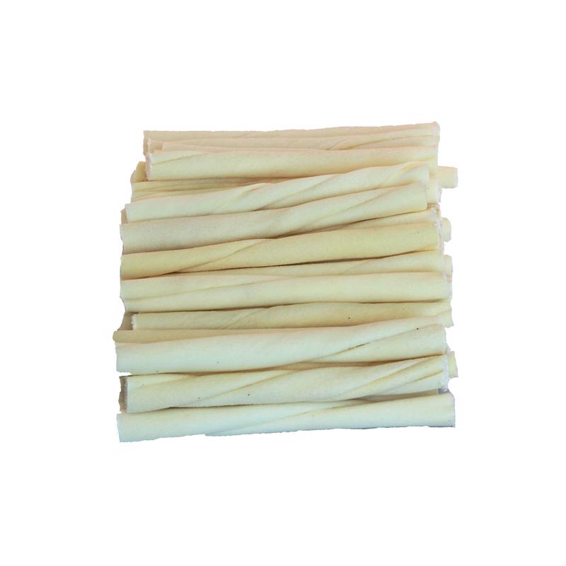 Savory Prime American Supreme Medium Adult Rawhide Twists Beef Rawhide 5 in. L 30 pk