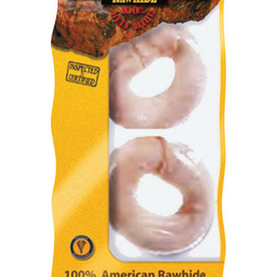 Savory Prime Medium, Large Adult Rawhide Bone Beef Rawhide 4 in. L 2 pk