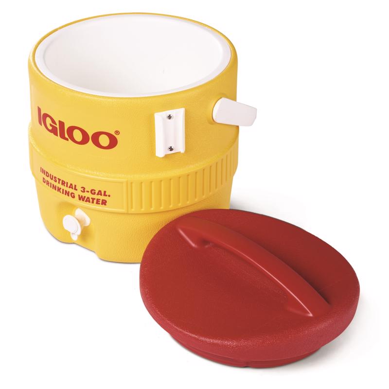 Igloo Industrial Red/Yellow 3 gal Water Cooler