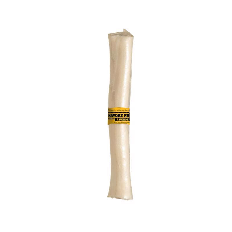 Savory Prime American Supreme Medium, Large All Ages Mini Rolls Beef Rawhide 9-10 in. L