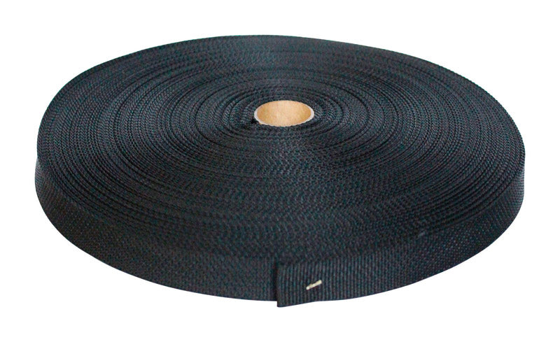 Bulk-Strap 3/4 in. W X 300 ft. L Black Cargo Strap 100 lb
