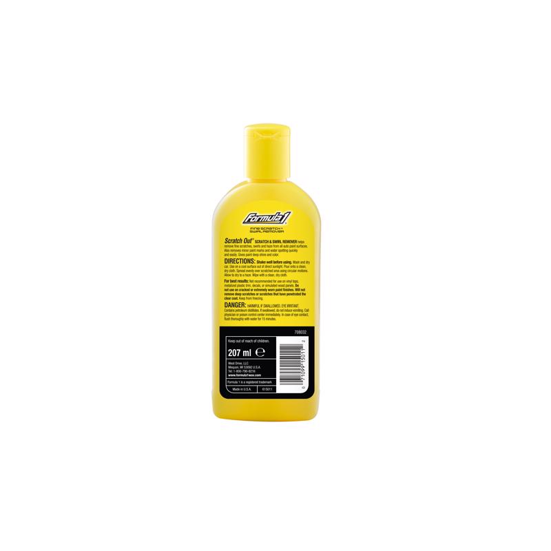 Formula 1 Scratch Out Auto Scratch Remover 7 oz