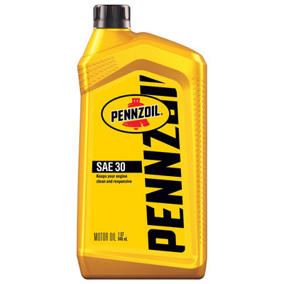 Pennzoil SAE 30 4-Cycle Conventional Motor Oil 1 qt