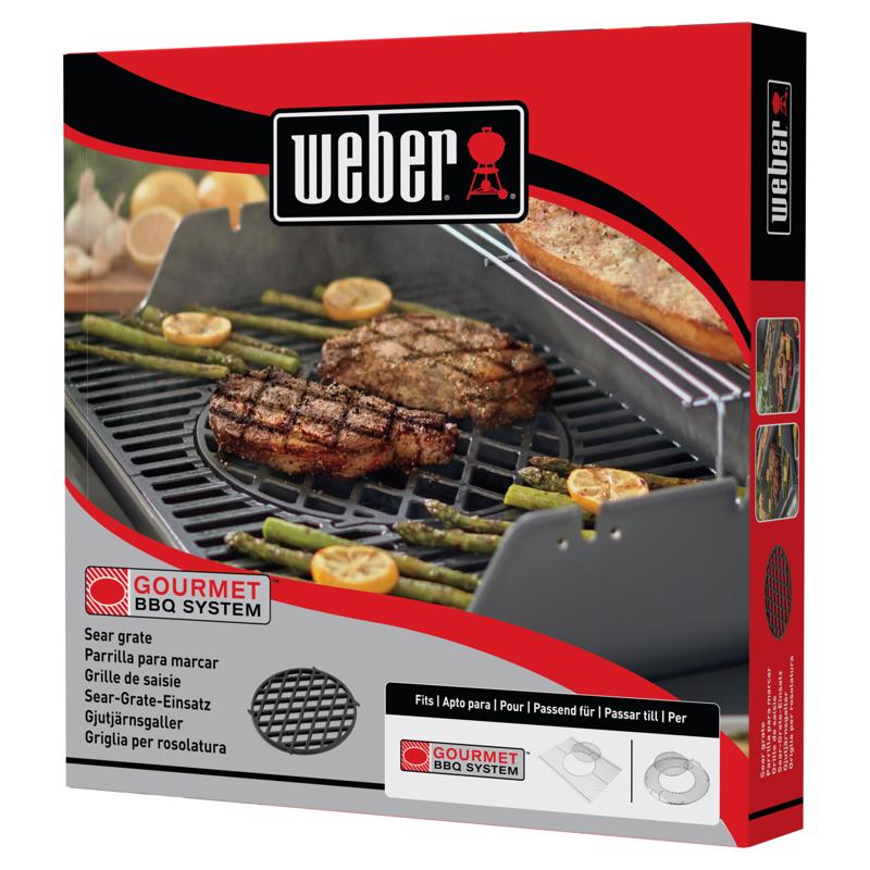 Weber Gourmet BBQ System Searing Grate 11.9 in. 0.5 in. W