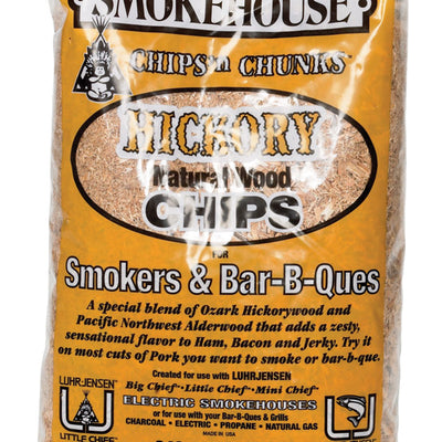 Smokehouse All Natural Hickory Wood Smoking Chips 242 cu in