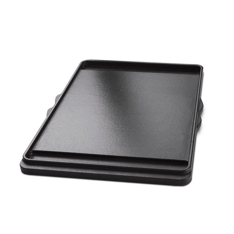 Weber Spirit 300 & SmokeFire Cast Iron/Porcelain Griddle 17.4 in. L X 12.1 in. W