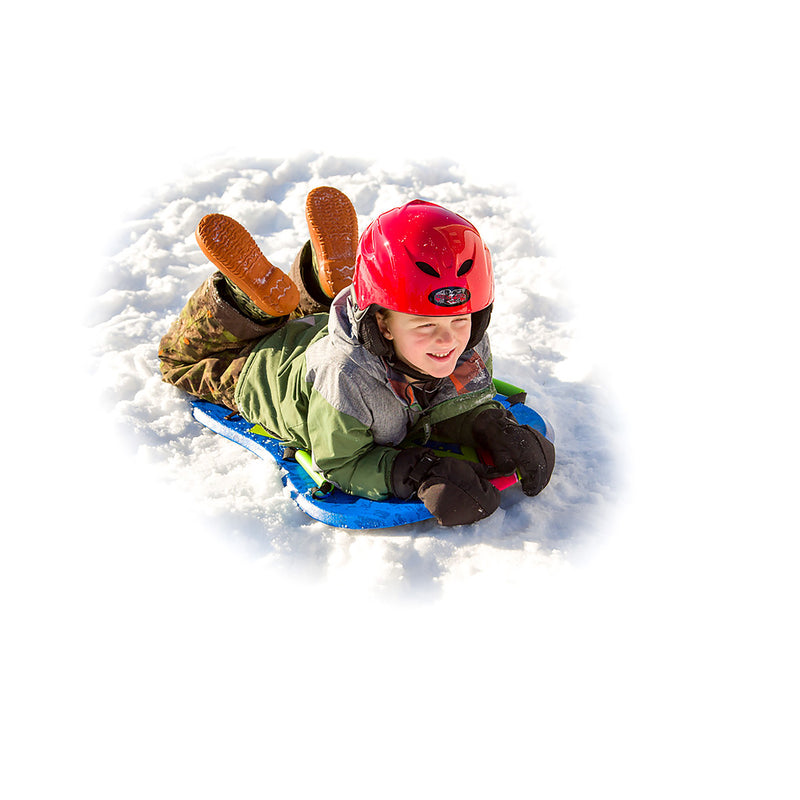 Flexible Flyer Aurora Laminated Polyethylene Foam Sled 36 in.