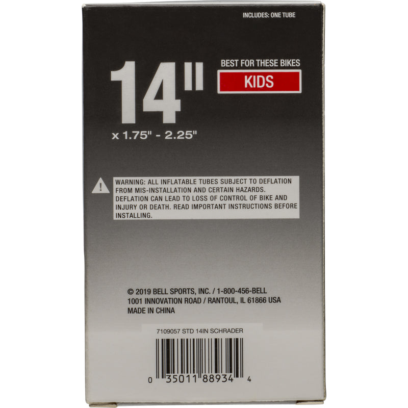 Bell Sports 14 in. Rubber Bicycle Inner Tube