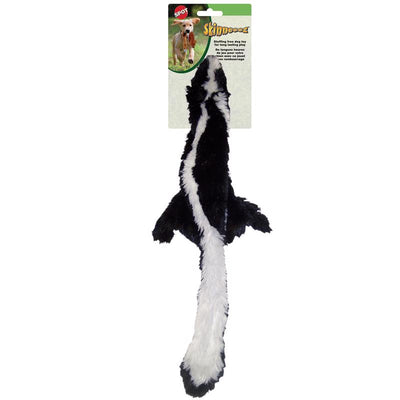 Spot Skinneeez Black/White Plush Skunk Dog Toy Medium