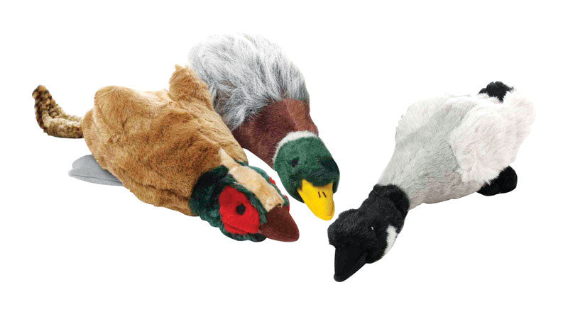 Multipet Assorted Plush Migrator Bird Dog Toy Large