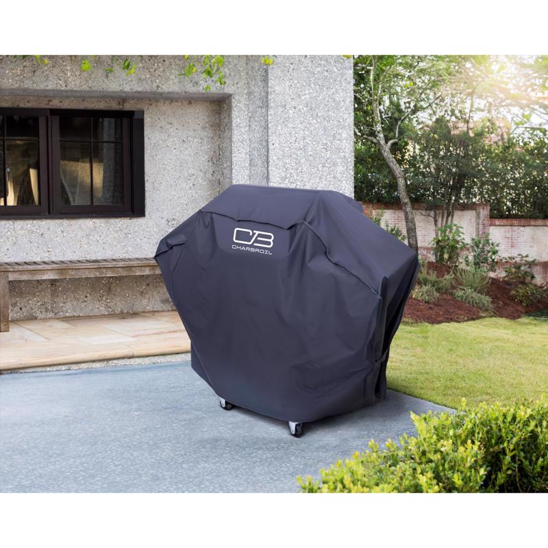 Char-Broil Black Grill Cover For 2 Burner Gas Grills- Medium Charcoal Grills