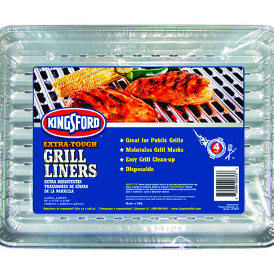 Kingsford Aluminum Grill Liner 16 in. L X 11.75 in. W