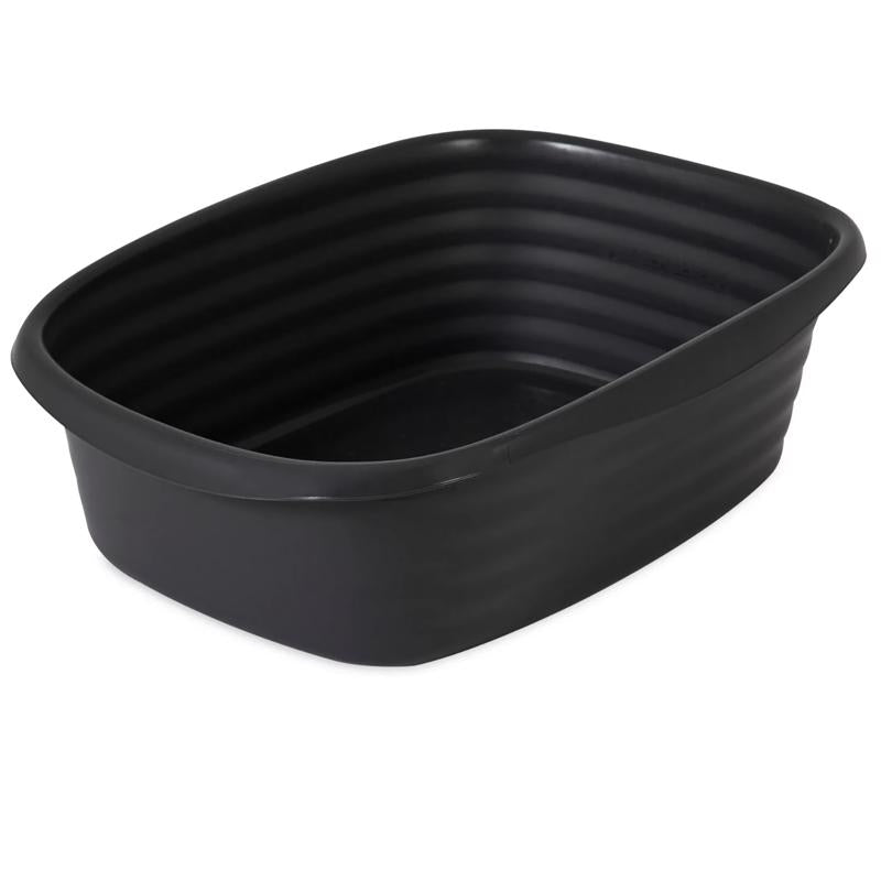 Arm & Hammer Plastic Black Litter Pan