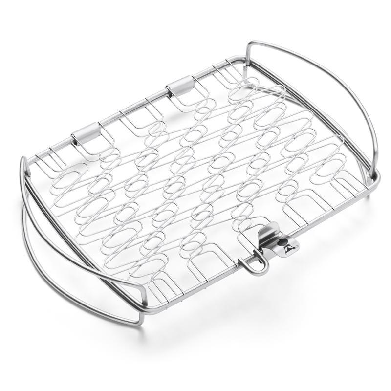 Weber Stainless Steel Grill Basket 11 in. L X 8.1 in. W