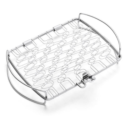Weber Stainless Steel Grill Basket 11 in. L X 8.1 in. W