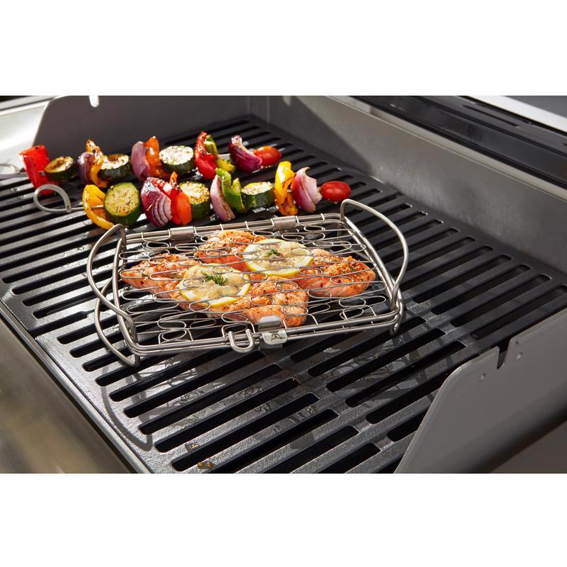 Weber Stainless Steel Grill Basket 11 in. L X 8.1 in. W