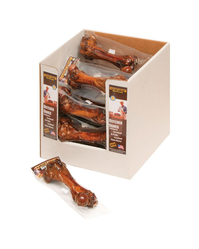Savory Prime Butcher Bones Smoked Ham Grain Free Treats For Dogs 12 in.