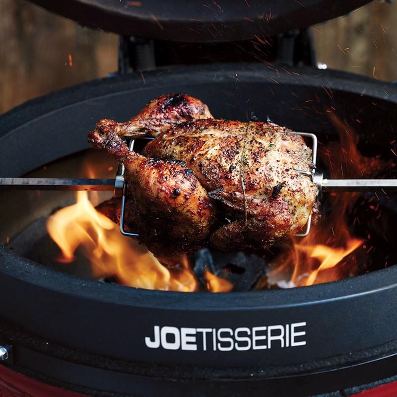 Kamado Joe JoeTisserie Stainless Steel Grill Rotisserie 27 in. L X 18 in. W